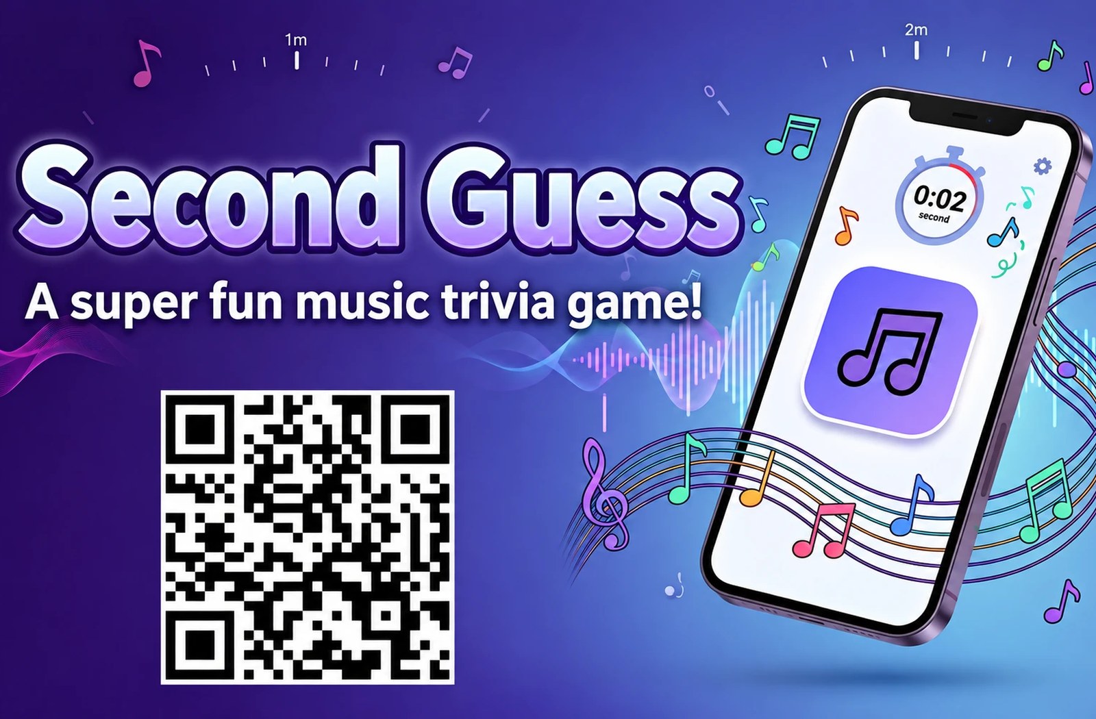 SecondGuess: A short clip plays; whoever names the track first takes the points.