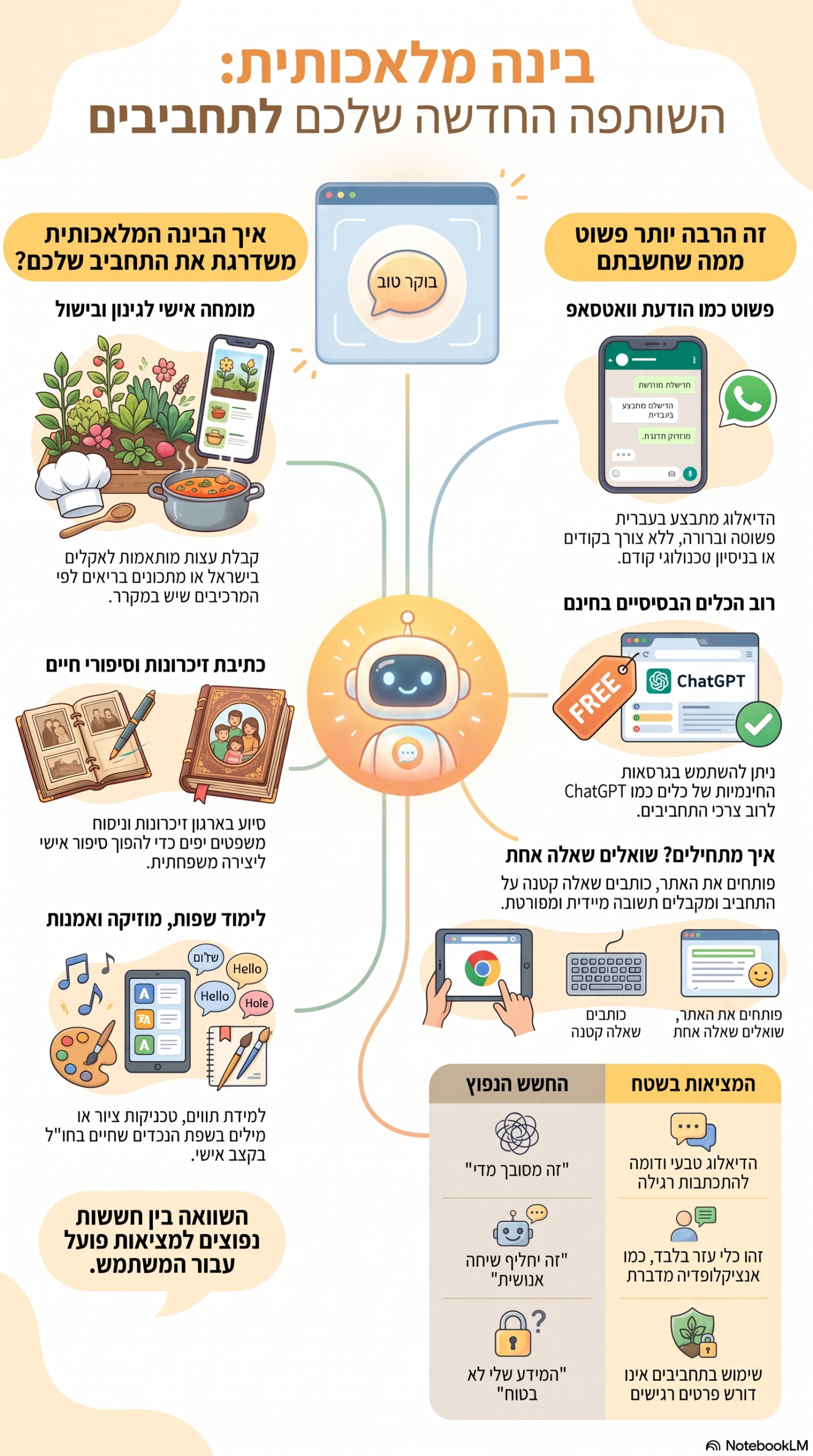 בינה מלאכותית לתחביבים: 7 דרכים שיהפכו את התחביב שלך למרתק יותר אינפוגרפיקה: בינה מלאכותית לתחביבים: 7 דרכים שיהפכו את התחביב שלך למרתק יותר